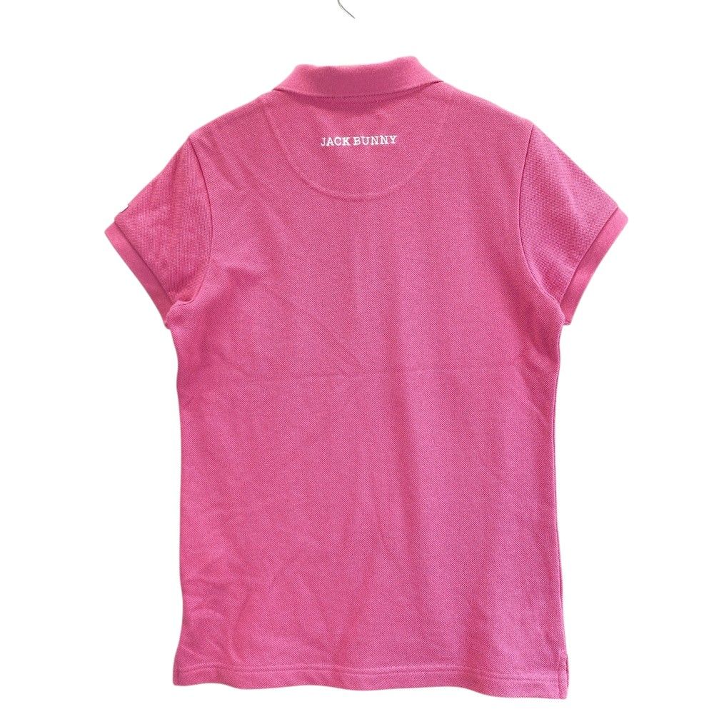 サイズ：0 JACK BUNNY ジャックバニー 半袖ポロシャツ ピンク系