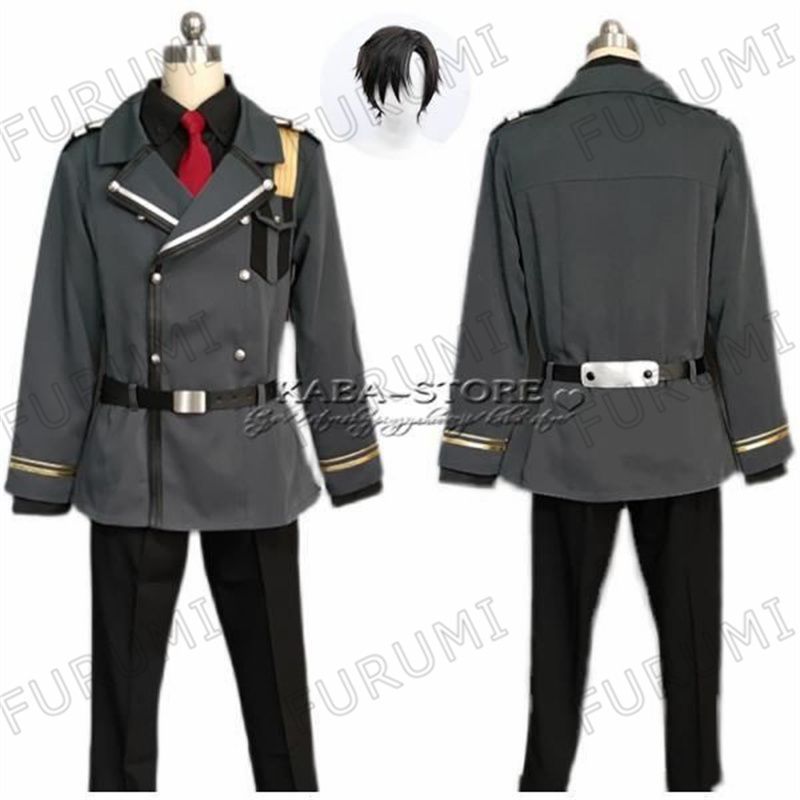 ◆86―エイティシックス―風 シンエイ ノウゼン 制服 コスプレ衣装 ウィッグ 男女兼用 cosplayコスチューム変装 舞台 仮装 祭り
