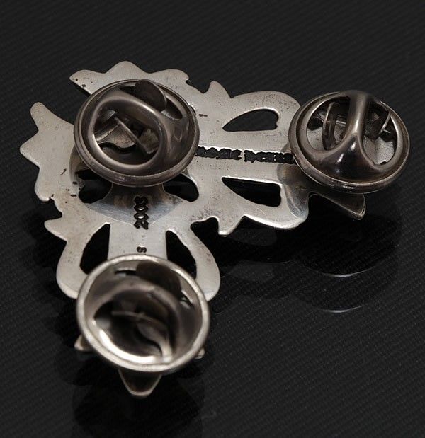 クロムハーツスティックピン　フローラルクロスコーナーラージピンバッジシルバー？￼ 楽天市場】【CHROME HEARTS クロムハーツ ピンズ バッジ