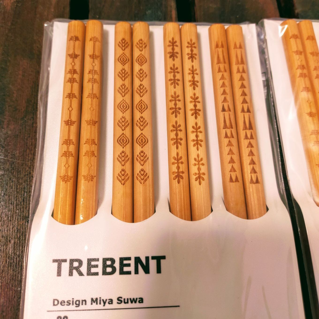 IKEA】＊竹箸4膳×２セット＊TREBENTトレベント - メルカリ