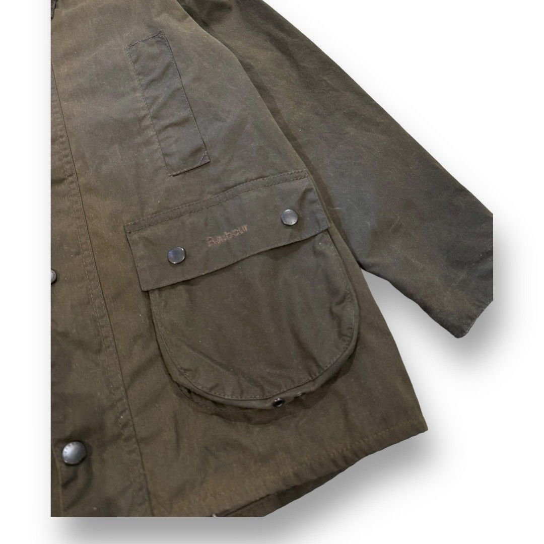 Barbour (バブアー) CLASSIC BEAUFORT WAXED JACKET KIDS XL 