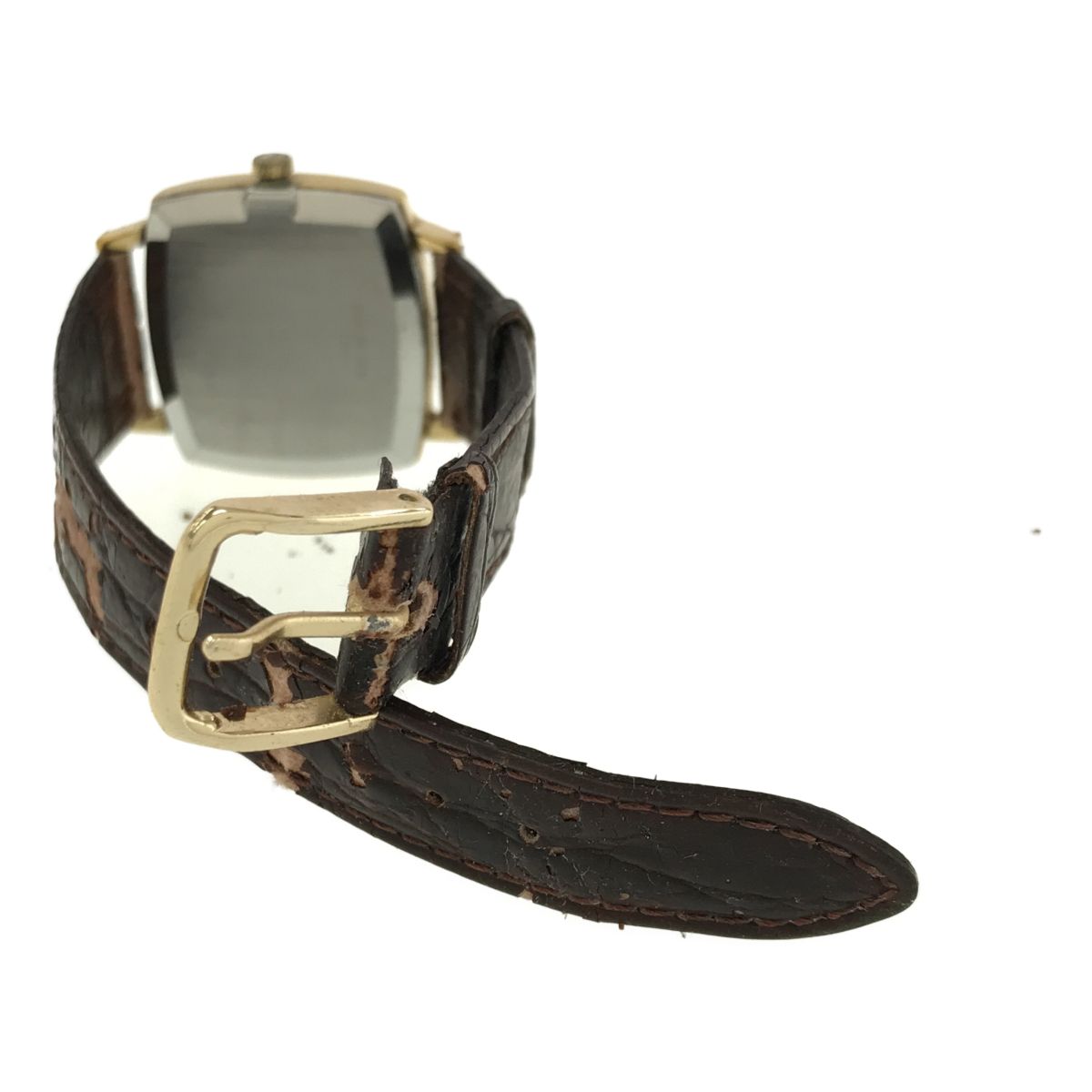 ロンジン 鼈甲ベルト 手巻き レディース腕時計 稼働品