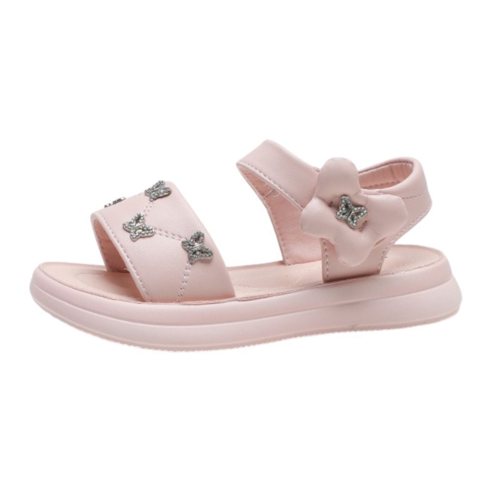 ピンク  28（17.5CM）  子供 サンダル 女の子 柔らかい サンダル フォーマル かわいい 女の子 キラキラ キッズサンダル 子供 子ども用 子ども 子供サンダル 歩きやすい 柔らかい 可愛い おしゃ