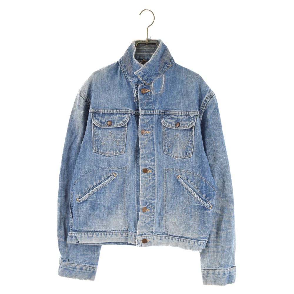 Wrangler ラングラー 64~66年 後期ブルーベルタグ ヴィンテージデニムジャケット インディゴ Wrangler (ラングラー) 64~66年 後期ブルーベルタグ ヴィンテージ