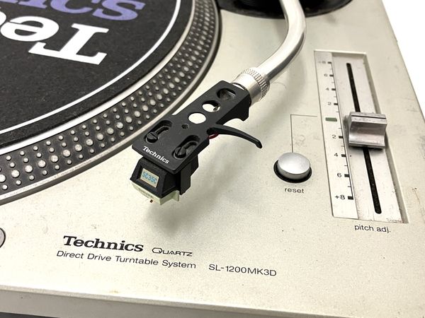 【動作保証】 Technics SL-1200MK3D ターンテーブル + SH-DJ1200 DJミキサー セット 中古 T8805576