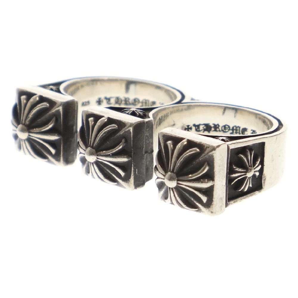 CHROME HEARTS (クロムハーツ) CHプラス ブラス ナックル ダブルリング