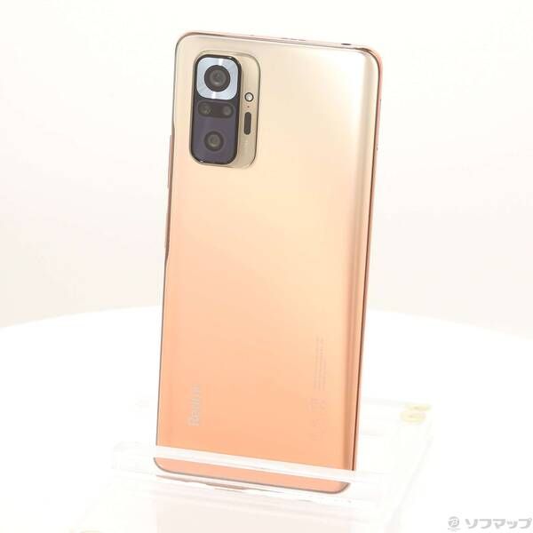 超美品 SIMフリー Redmi Note 10 Pro グラディエントブロンズ M222 Redmi Note 10 Pro 本体 SIMフリー グラディエントブロンズ