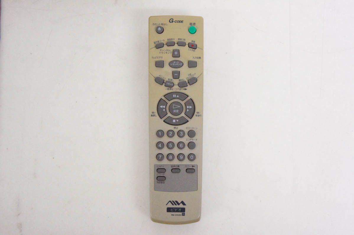 テレビ・映像機器 【】aiwaアイワ ビデオカセットレコーダー HV-FR150 VHSビデオデッキ