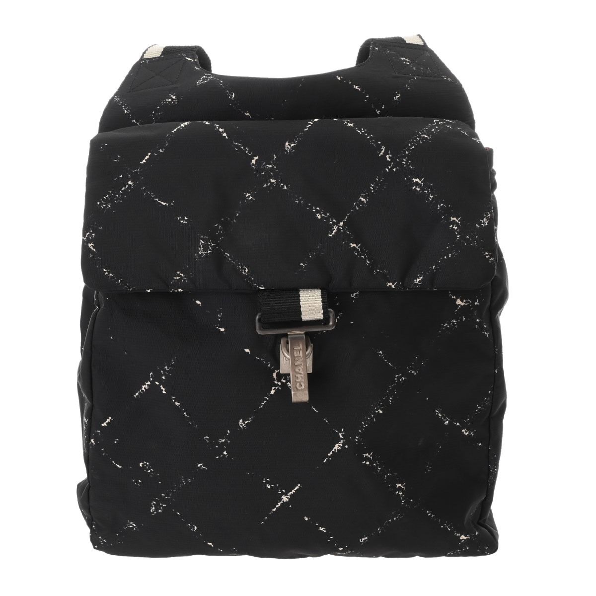 CHANEL 旧トラベルライン バックパック ブラック CHANEL シャネル 旧トラベルライン ショルダーバッグ 斜め掛け