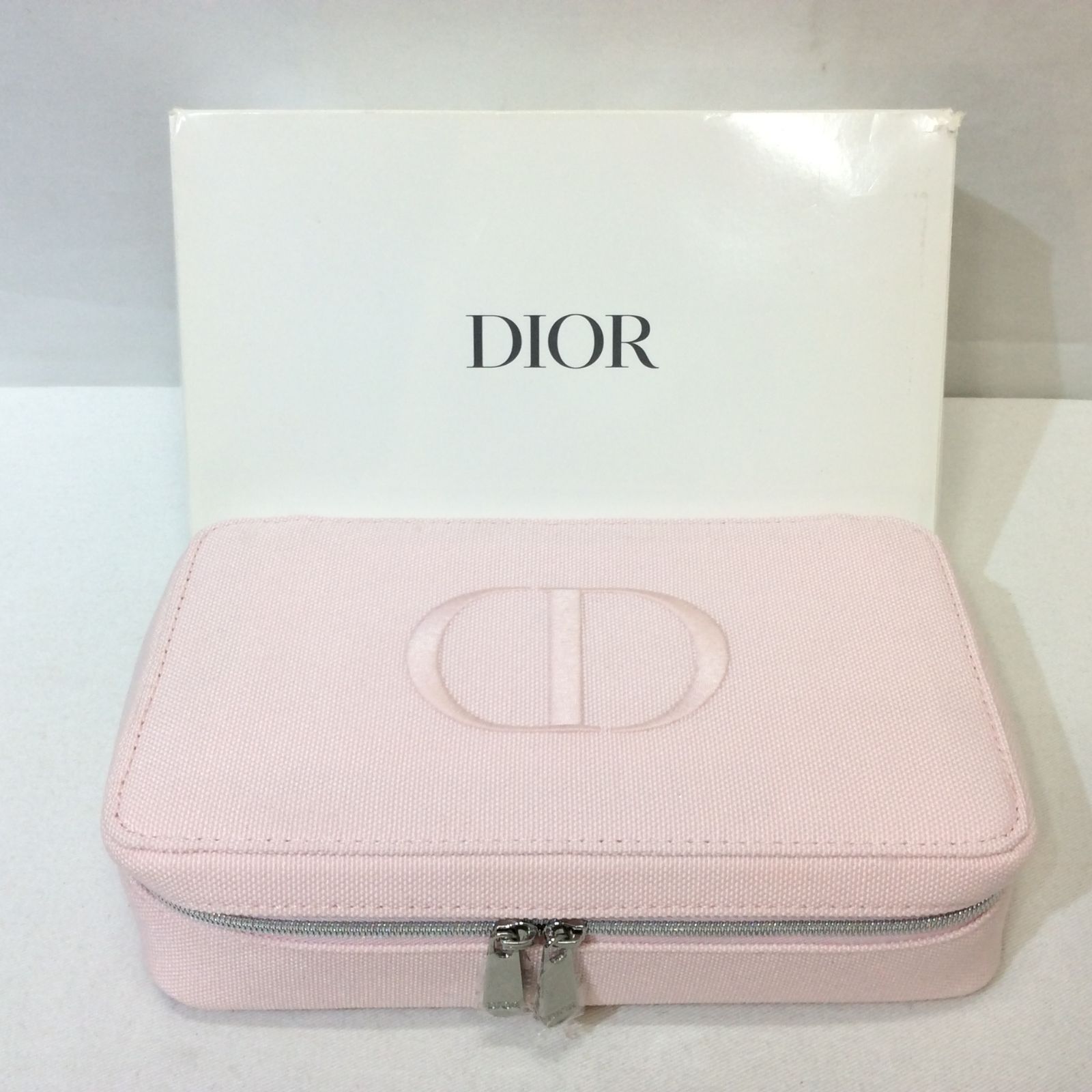 ディオール　ノベルティバニティポーチと旧マキシマイザー 未使用☆Dior クリスチャンディオール ノベルティポーチ ピンク