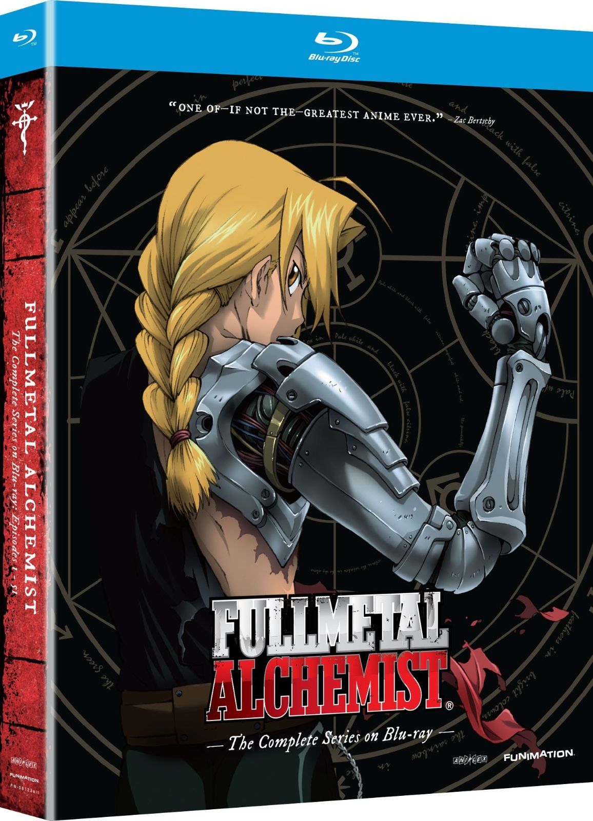 鋼の錬金術師 2003年版 全51話 Blu-ray 海外import版
