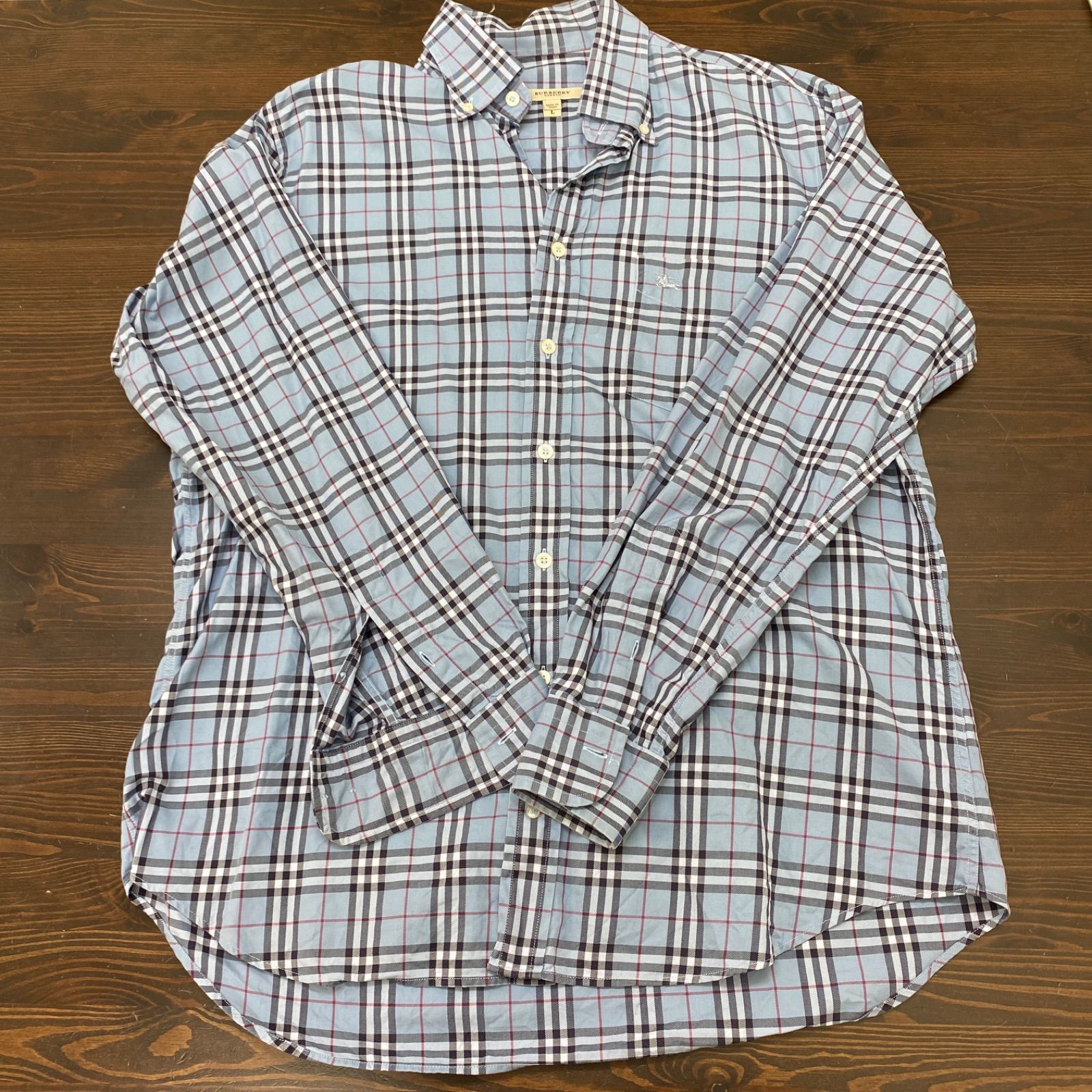 BURBERRY LONDON バーバリーロンドン メンズ チェックシャツ