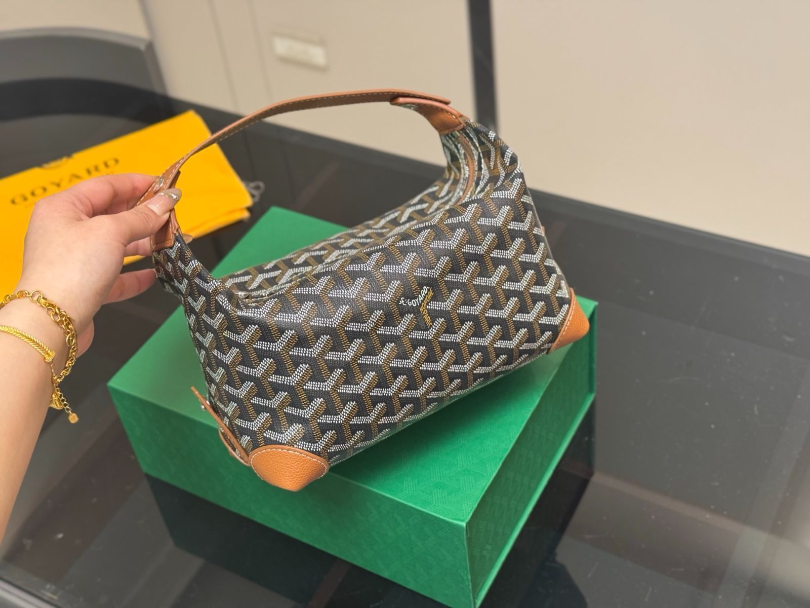 今日 GOYARD 洗面ポーチ 23×15cm 季節 デザイン 完全 1 1 カスタム製