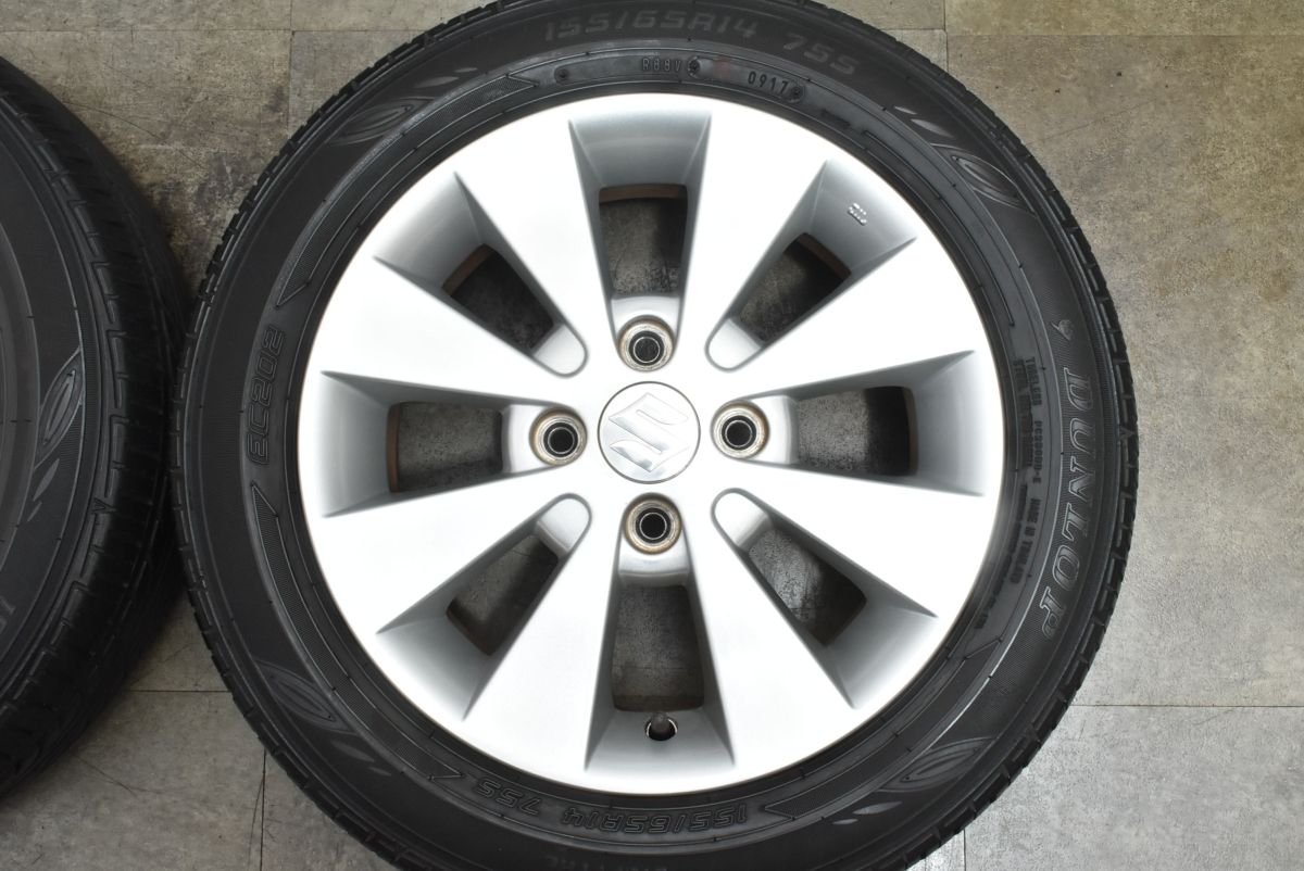 ホイールのみ販売可能】スズキ ワゴンR 純正 14in 4.5J +45 PCD100