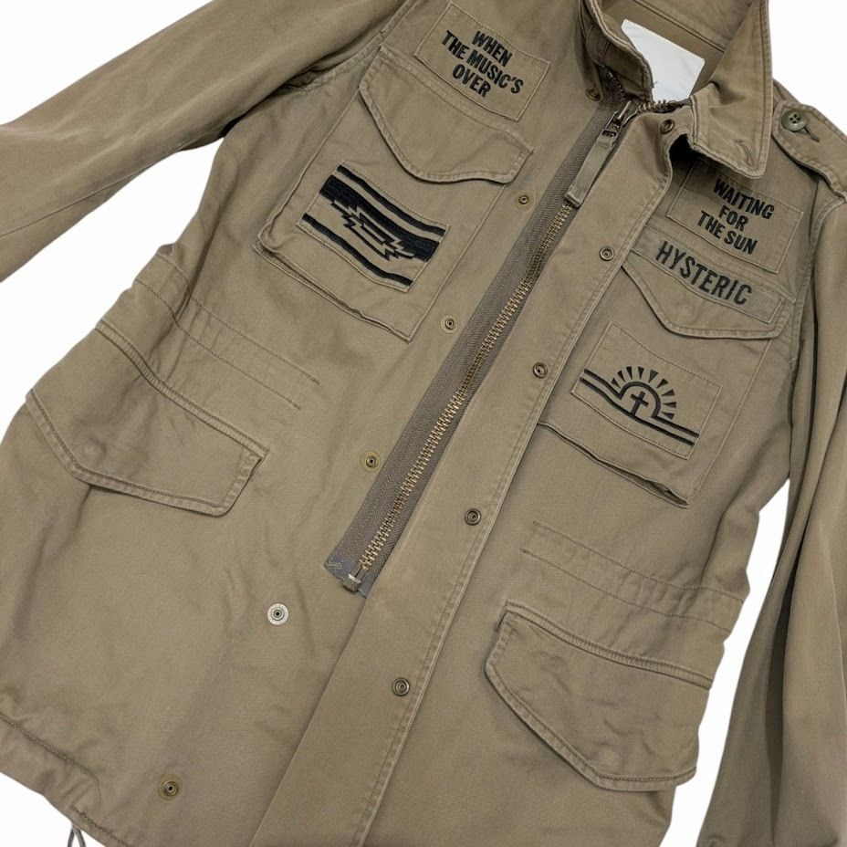 HYSTERIC GLAMOUR M65 ミリタリージャケット Mサイズ HYSTERIC GLAMOUR hyster ヒステリックグラマー M-65 ミリタリー