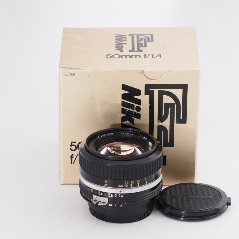 Nikon ニコン MFレンズ Ai 50mm F1.4 Fマウント