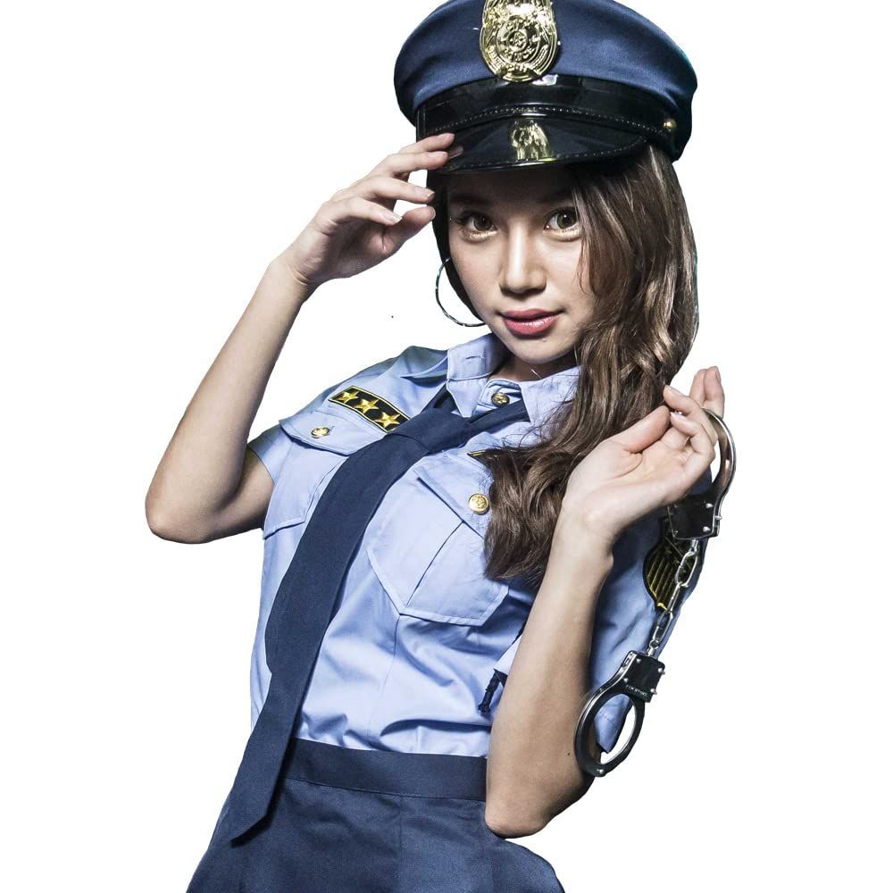 新品 [BODYLINE] ポリスシティ ハロウィン コスプレ ポリス コスプレ セクシー コスチューム カップル 仮装 衣装 警察官 警察 可愛い  男ウケ ミニスカ ミニスカポリス 学園祭 コスプレ衣装 大きいサイズ - メルカリ