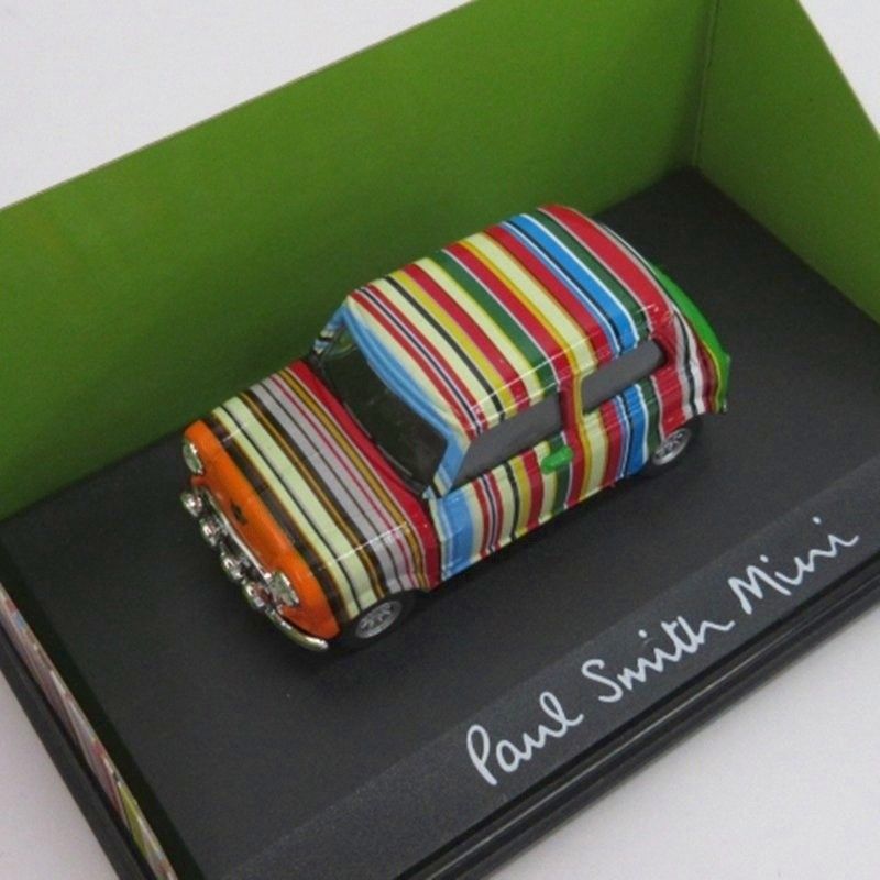 Paul Smith MINI 1/43 ストライプ ミニカー Signature Stripe' Mini Model Car