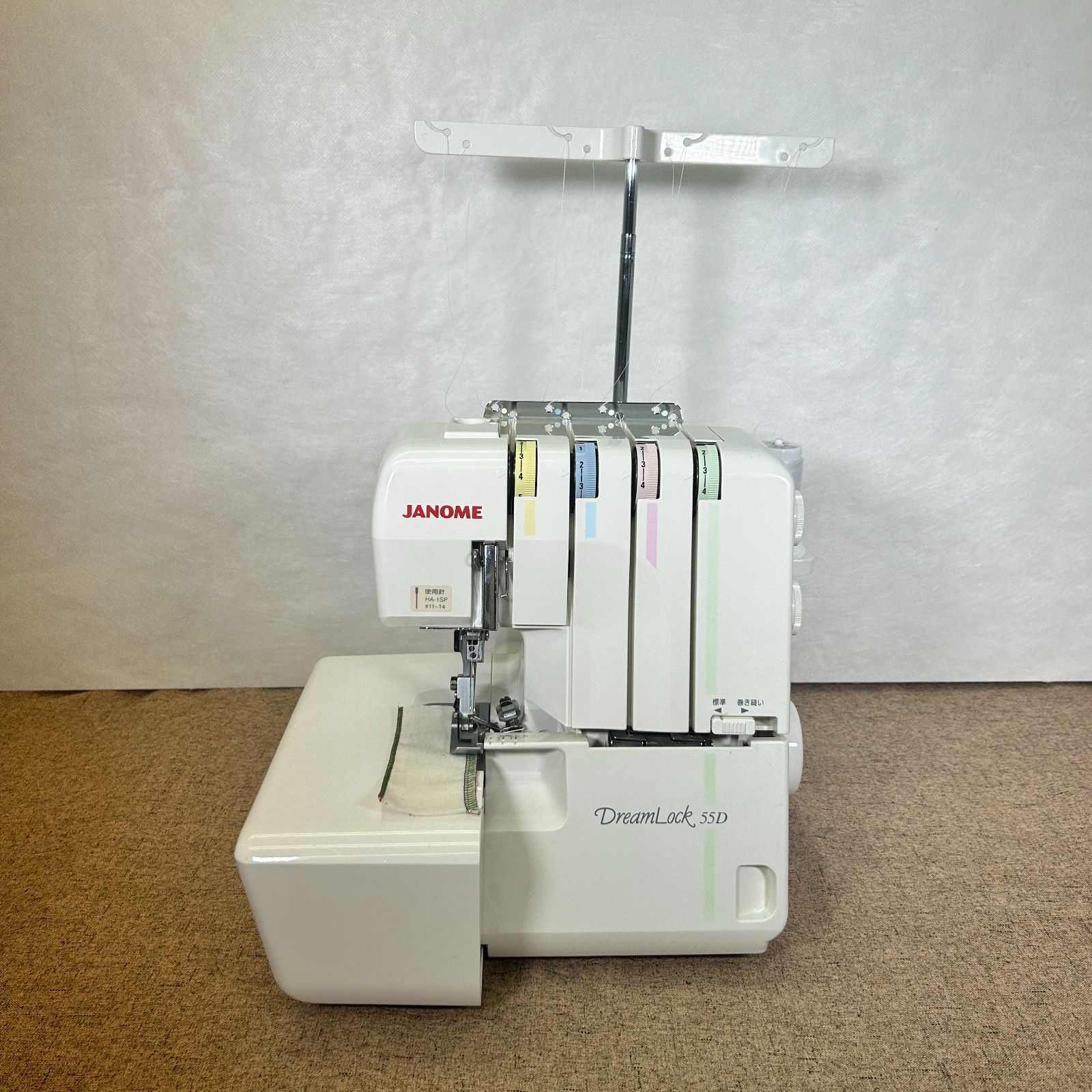ジャノメ ロックミシン DreamLock 55D（JNM-DL55D ジャノメ 生活家電 