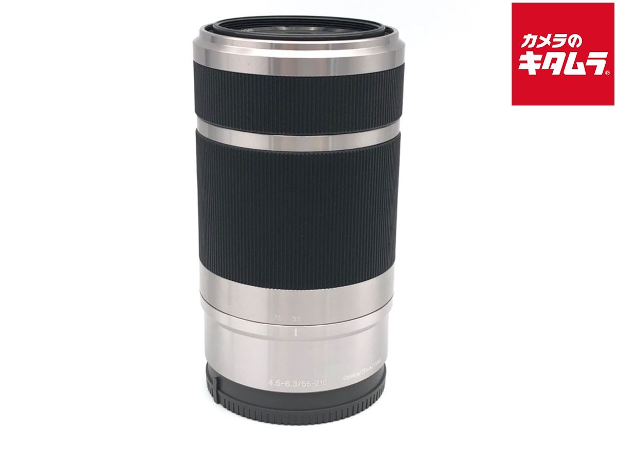並品 ソニー E 55-210mm F4.5-6.3 OSS SEL55210S シルバー