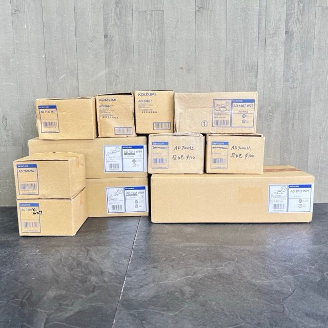 コイズミ照明 ダウンライト 11点セット 【未使用】 KOIZUMI AD1041 W99 AD7000 W27 AD50607 AD7142 W27 AD 1007 W27 天井照明 / 59119