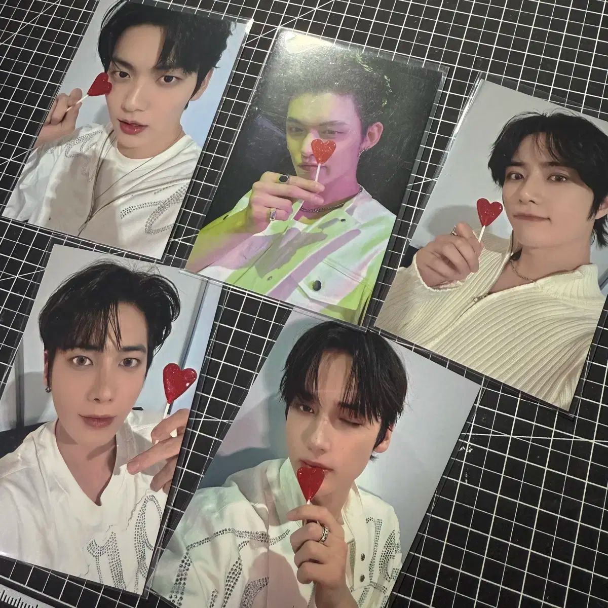 TOMORROW X TOGETHER TXT LOVE LANGUAGE 럽랭 公開番組 サノク トレカ まとめ フルセット