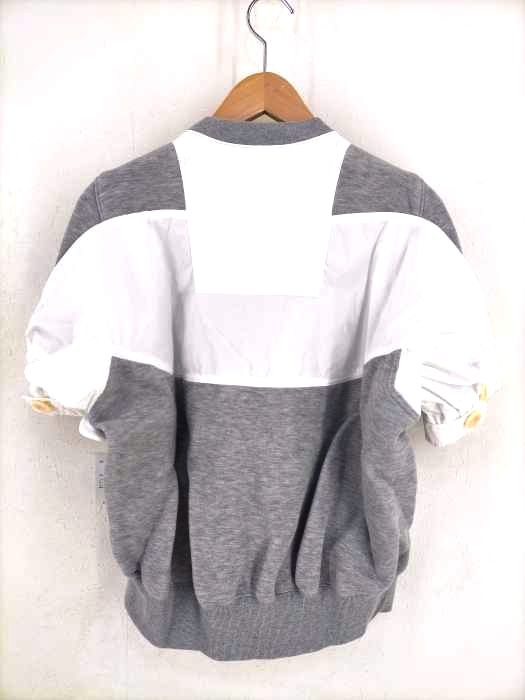 サカイ Sacai 17SS ドッキングデザインスウェット レディース 2 サカイ Sacai 17SS ドッキングデザインスウェット レディース 2