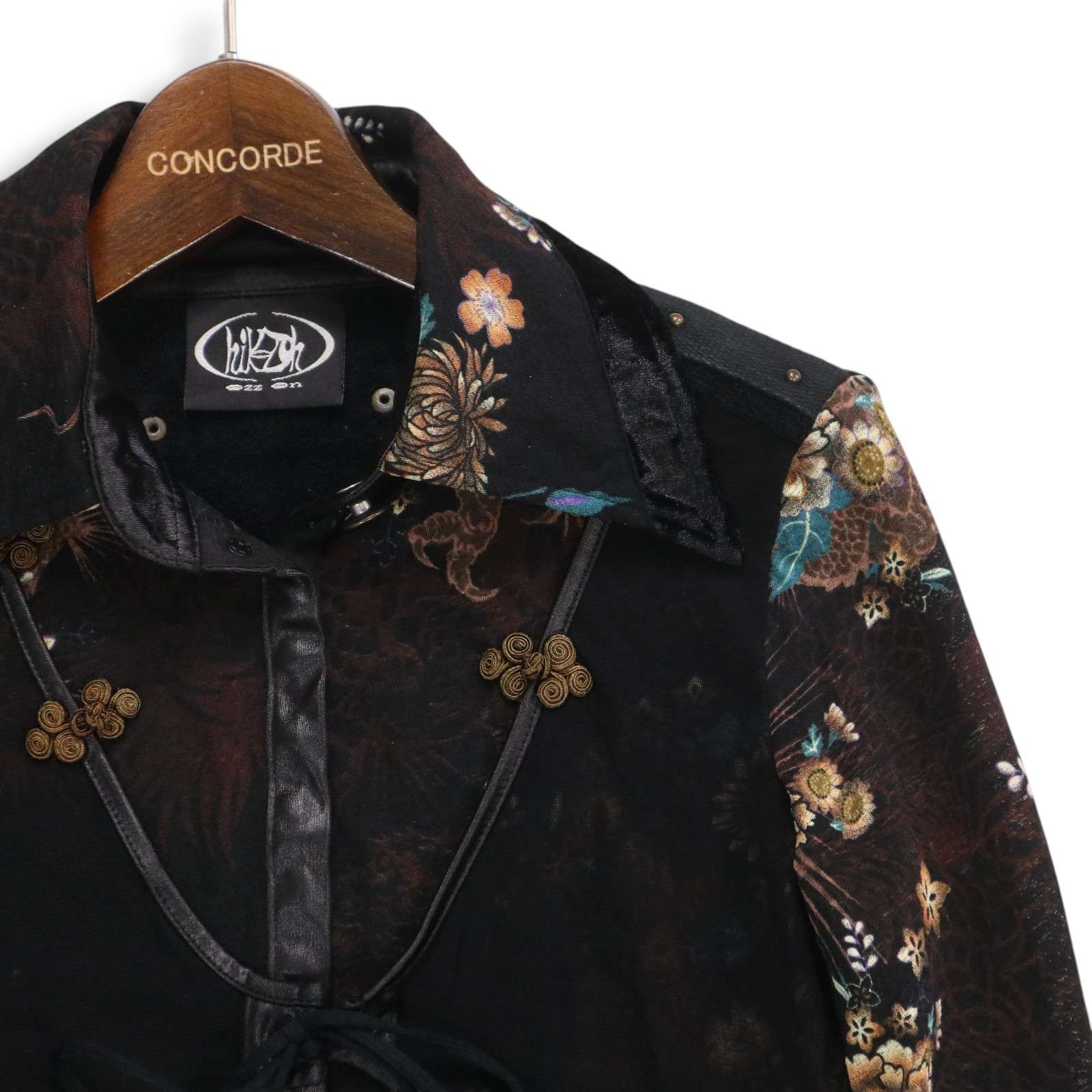 【美品】ozz on オッズオン 長袖 Ozz On hikozoh オッズオン 通年☆ 花柄 龍柄 和柄 長袖 ジョー
