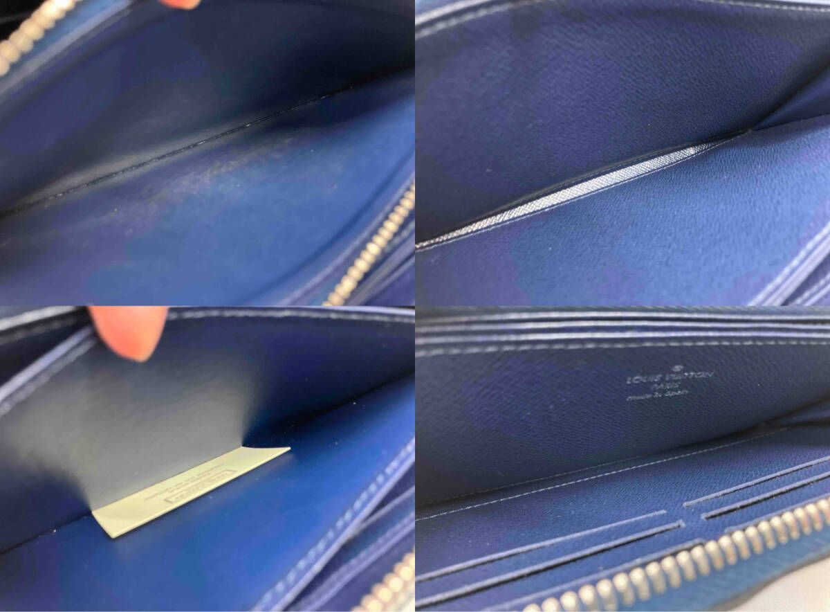 ルイヴィトン|長財布|エピ|M61873|ジッパーウォレット|ブルー