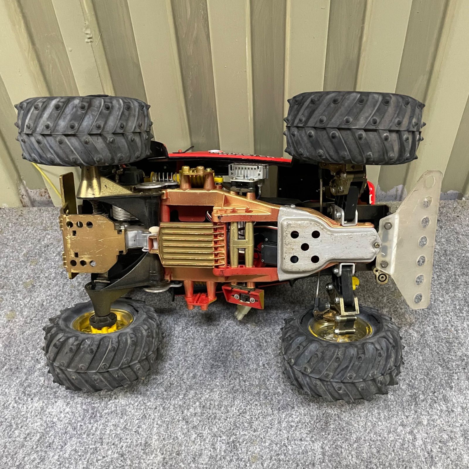 レトロ ラジコン ジャンク ♭ 昭和レトロ ラジコン モンスタービートル 車 おもちゃ