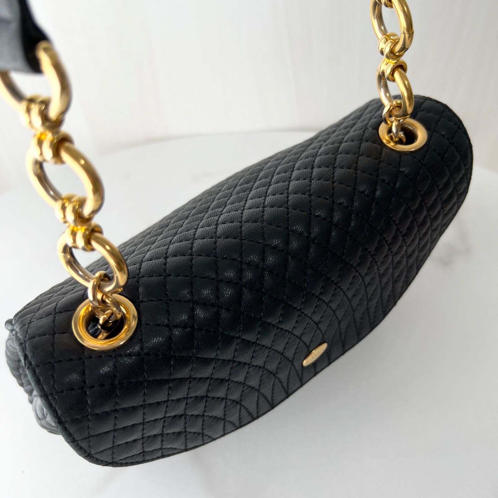 美品♡バリー ショルダーバッグ ミニバッグ ブラック ゴールド金具