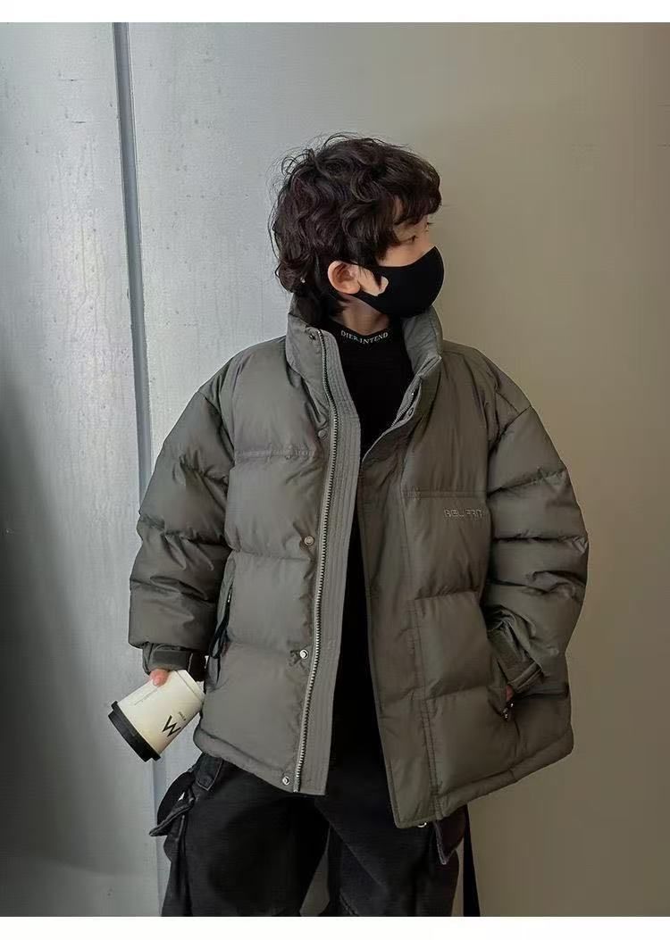 中綿スタンドカラージャケット キッズ 子供服 アウター 長袖