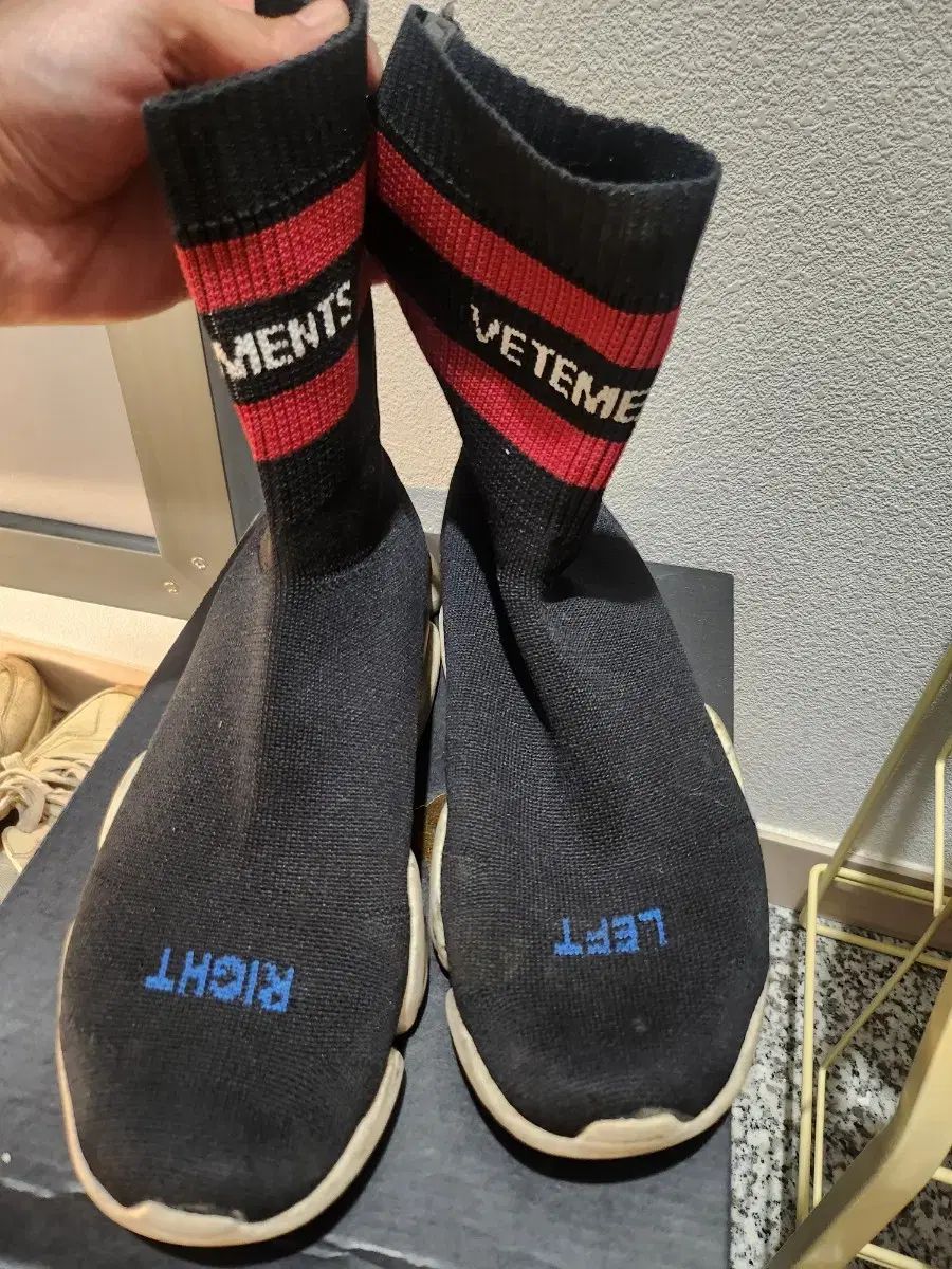 VETEMENTS ヴェトモン x Reebok リーボック ソックスシューズ 250