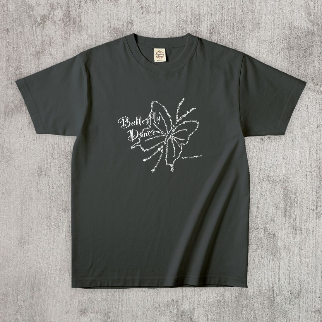 グラフィックTシャツ　Rock Your Heart Mono / White