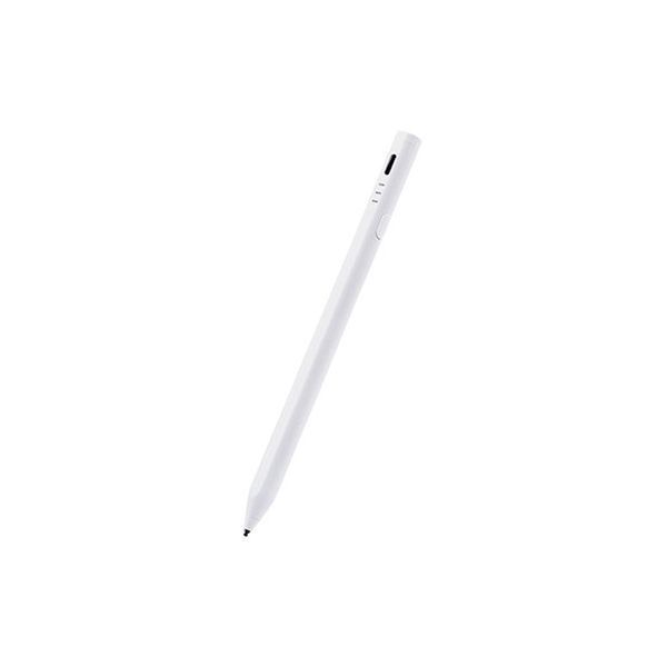 エレコム 充電式ハイブリッドタッチペン ホワイト P-TPACSTHY01WH