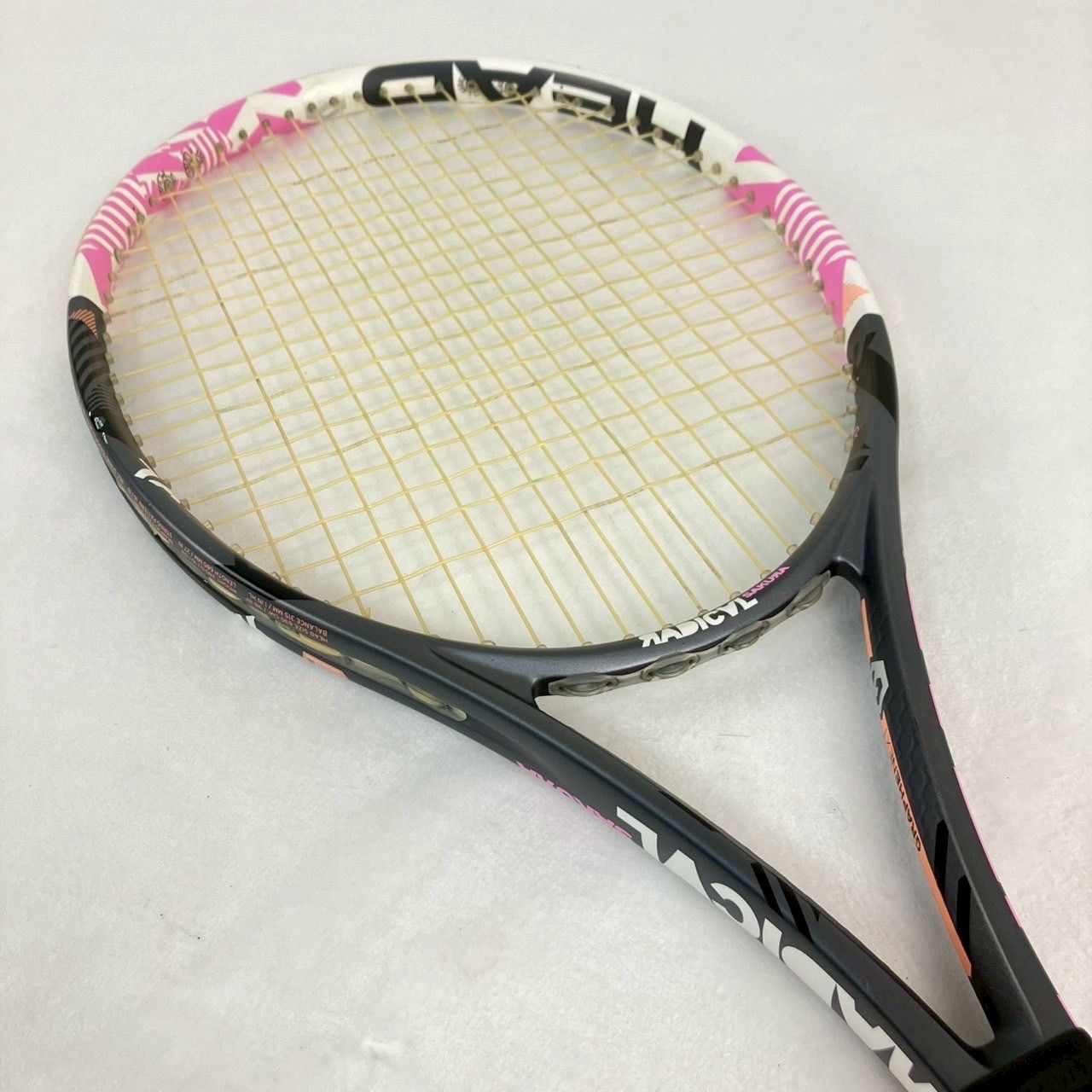 HEAD - HEAD 硬式テニスラケット RADICAL SAKURA 美品 ピンク 希少/日本限定カラー HEAD RADICAL SAKURA G1 ラジカル