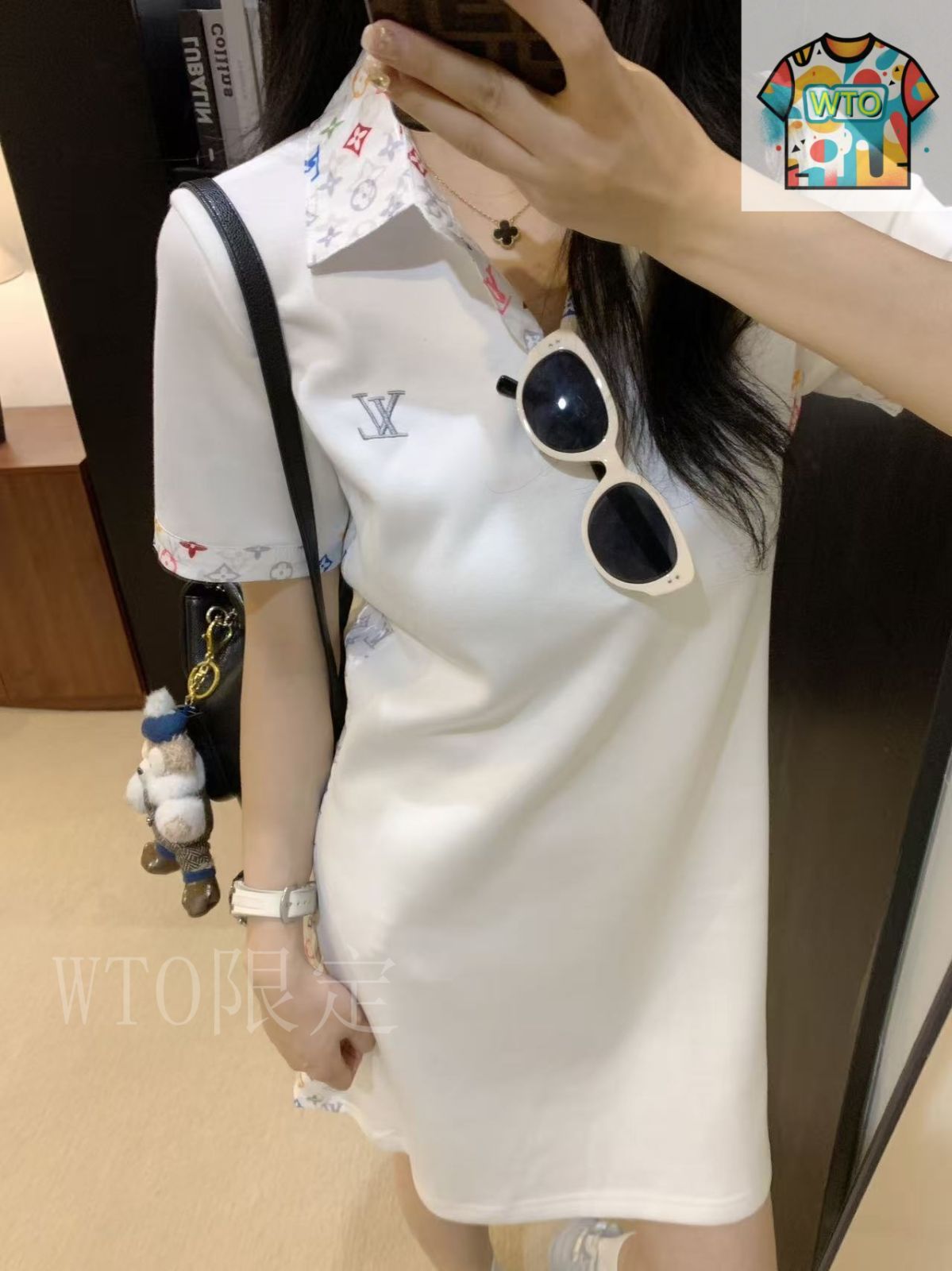 2024SS 最新作☆シンプルでお洒落☆Louis Vuitton☆ワンピース LOUIS VUITTON - ご成約済✴︎新品タグ付【LOUIS VUITTON】2024