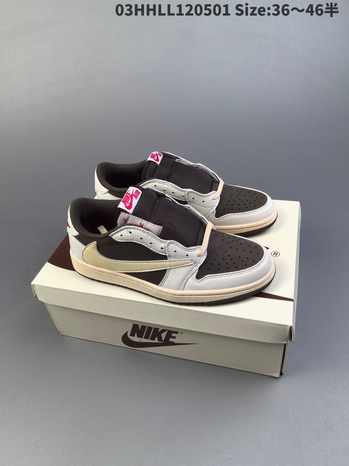 Travis Scott x Nike Air Jordan 1 Low Reverse Mocha