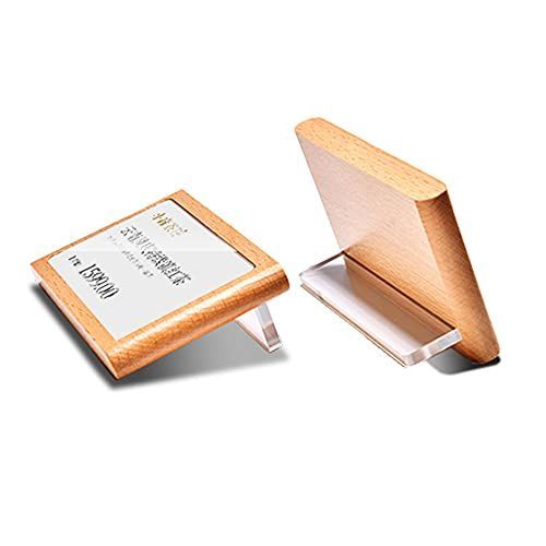 90*54 Haloy 2 pack 木製 値札 カード立て L型両用 プライスカード立て プライス展示 POPスタンド 店舗 セール 販促用品 2pcs 90*54