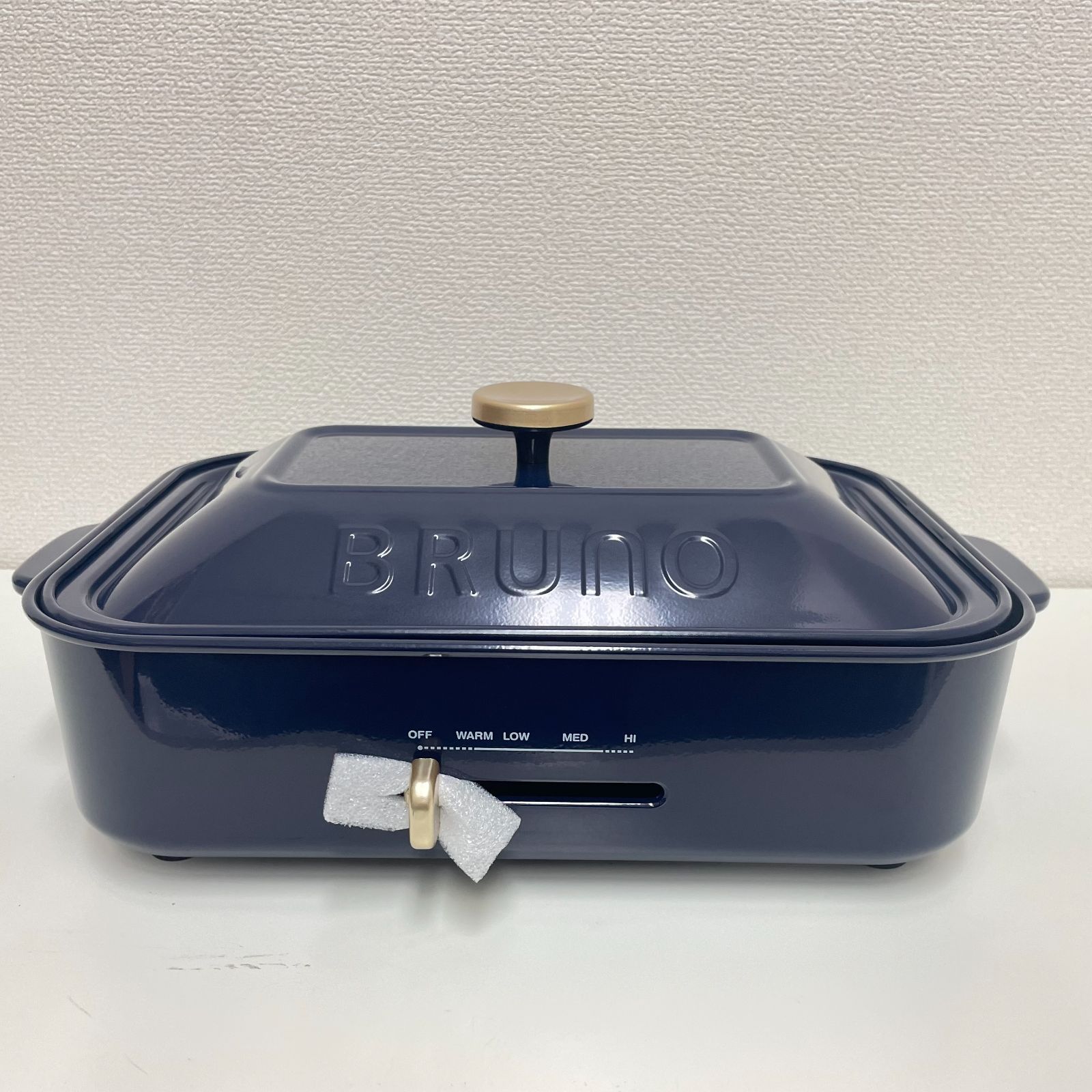 オファー BRUNO コンパクトホットプレート ネイビー BRUNO ブルーノ
