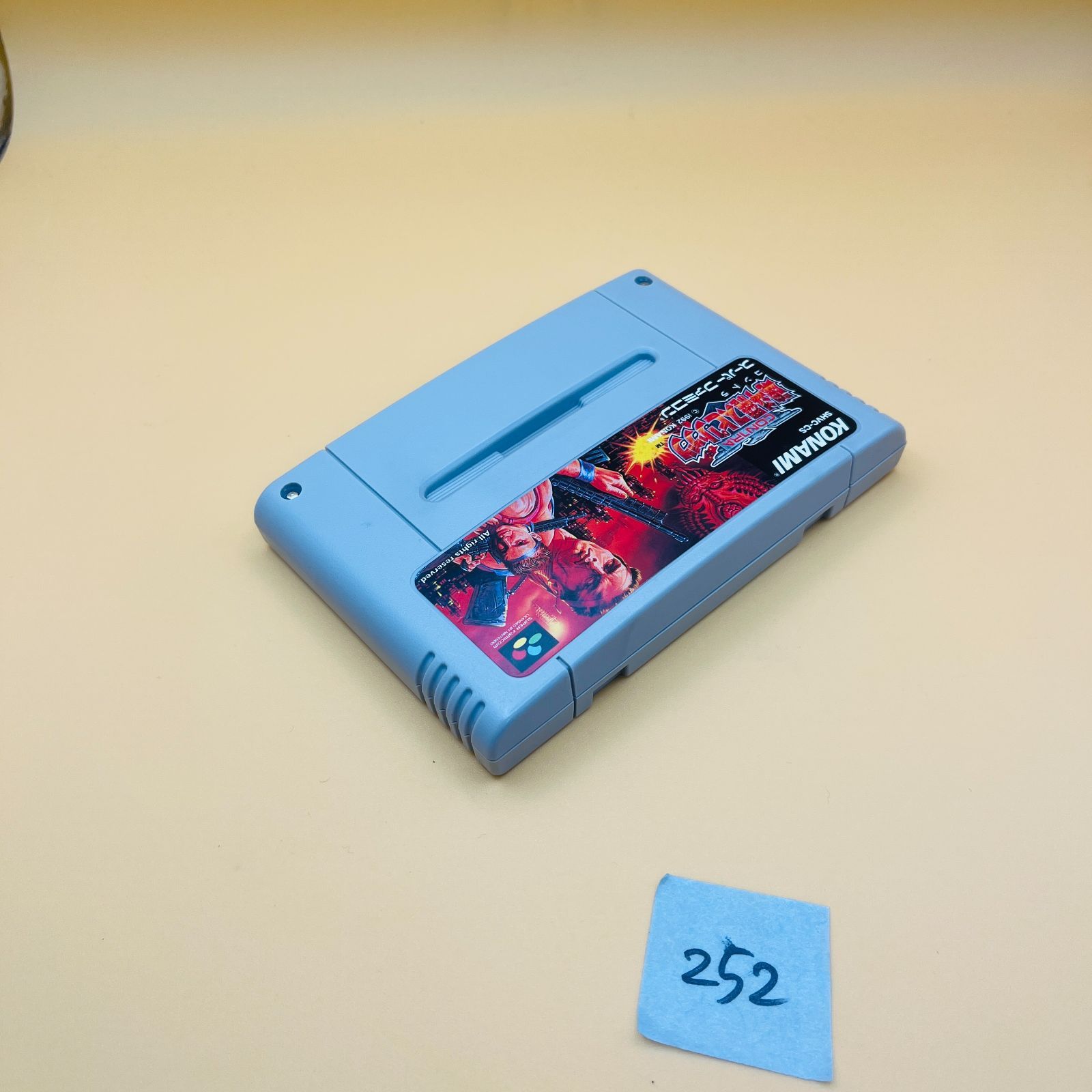 ◇252 【動作OK】極美品！ 魂斗羅スピリッツ コントラスピリッツ 