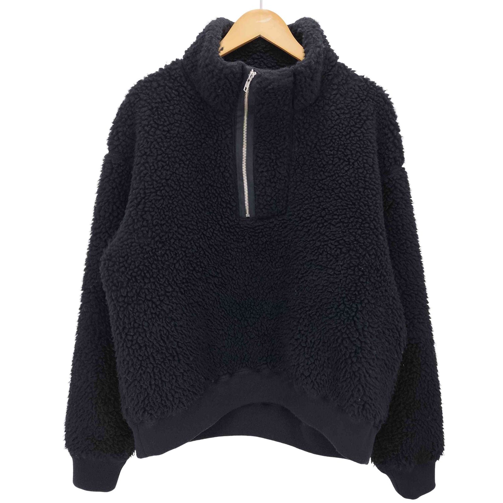 シーイー C.E 23AW HEAVY WOOL BOA HALF ZIP メンズ JPN：L 