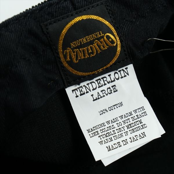  Size L テンダーロイン PAINTER CAP BLACK ペインターキャップ 黒 品- その他 帽子