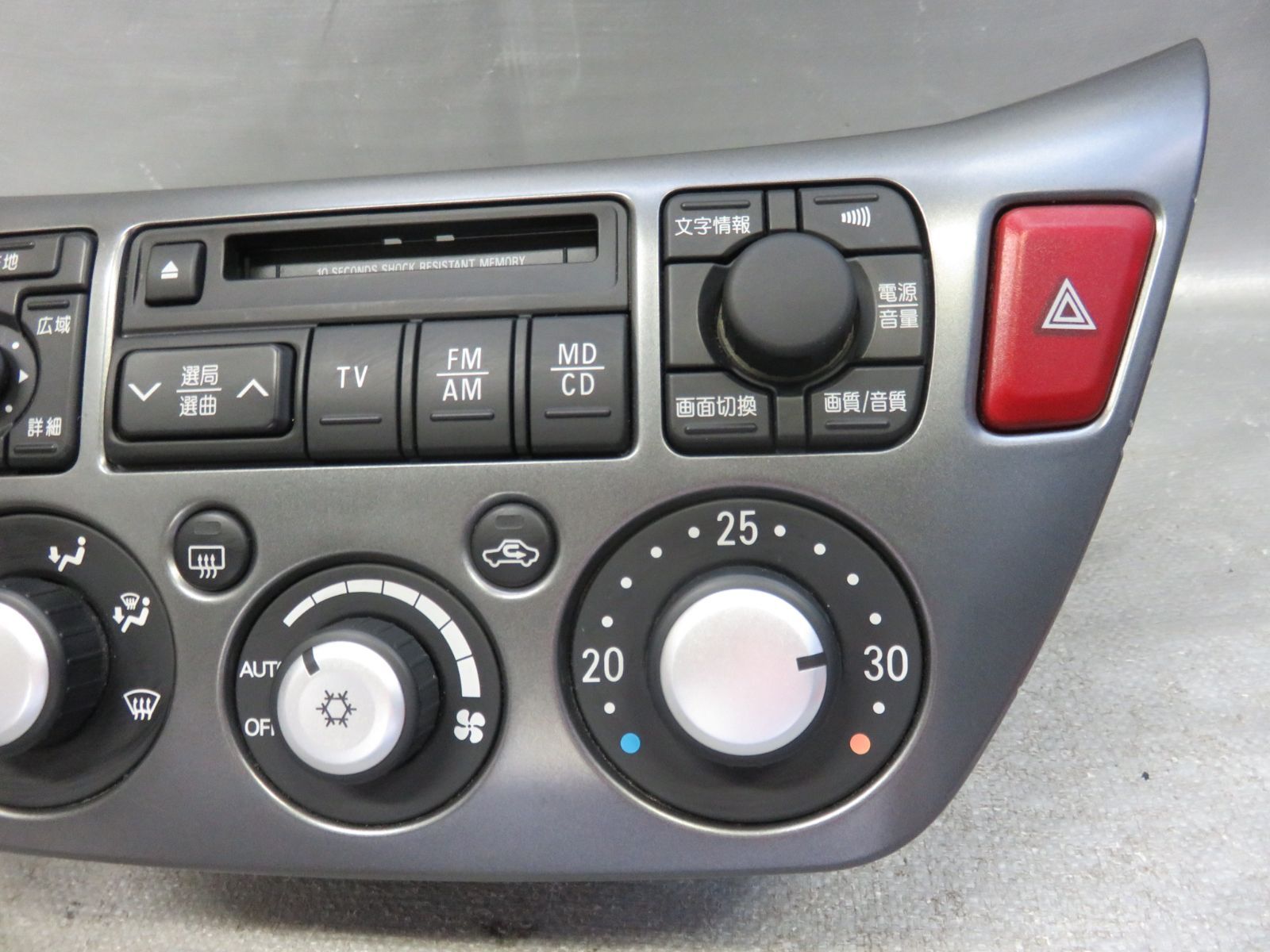 操作パネル ナビ