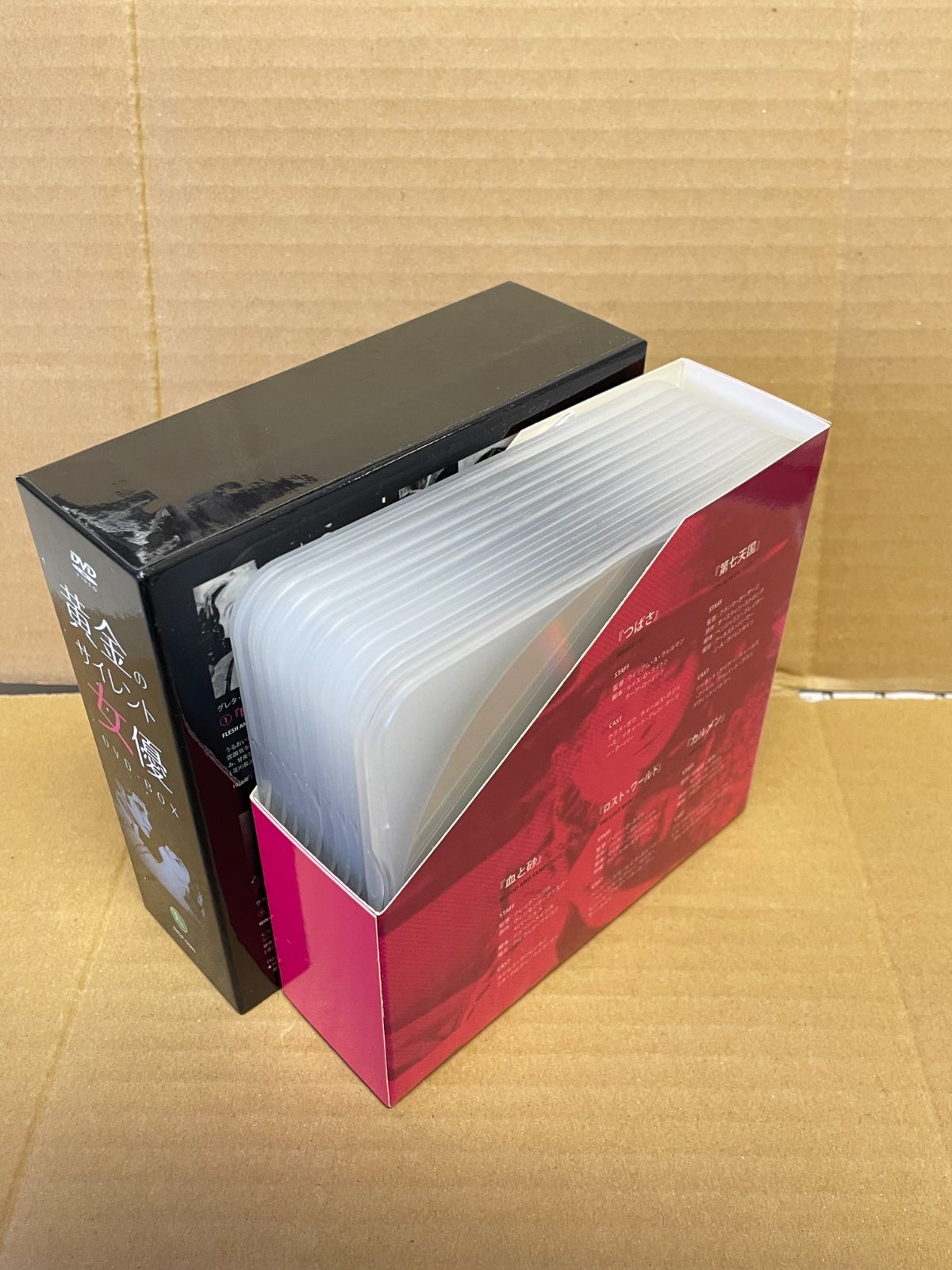 黄金のサイレント女優 DVD-BOX 10枚入り箱 グレタガルボ 肉体と