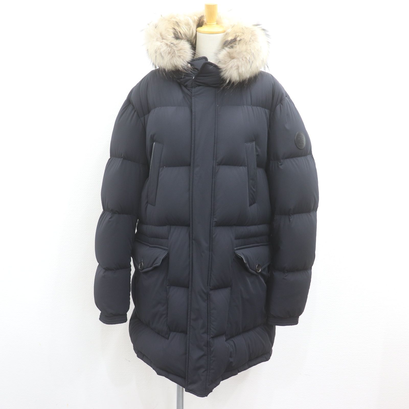 【美品】dunhill ダンヒル　ジャケット　ネイビー 楽天市場】dunhill ダンヒル ダウンジャケット ネイビー sizeS