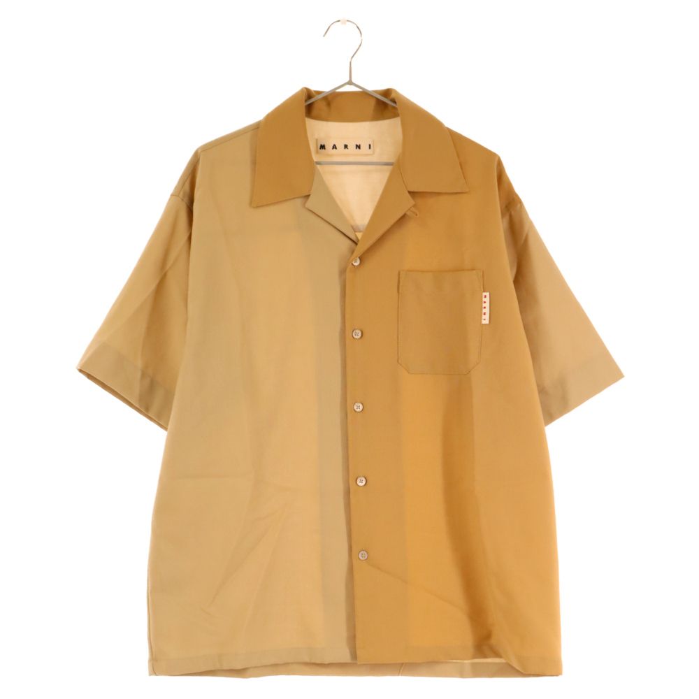 MARNI (マルニ) 22SS MA BOWLING SHIRT ウールトロピカルカラー 