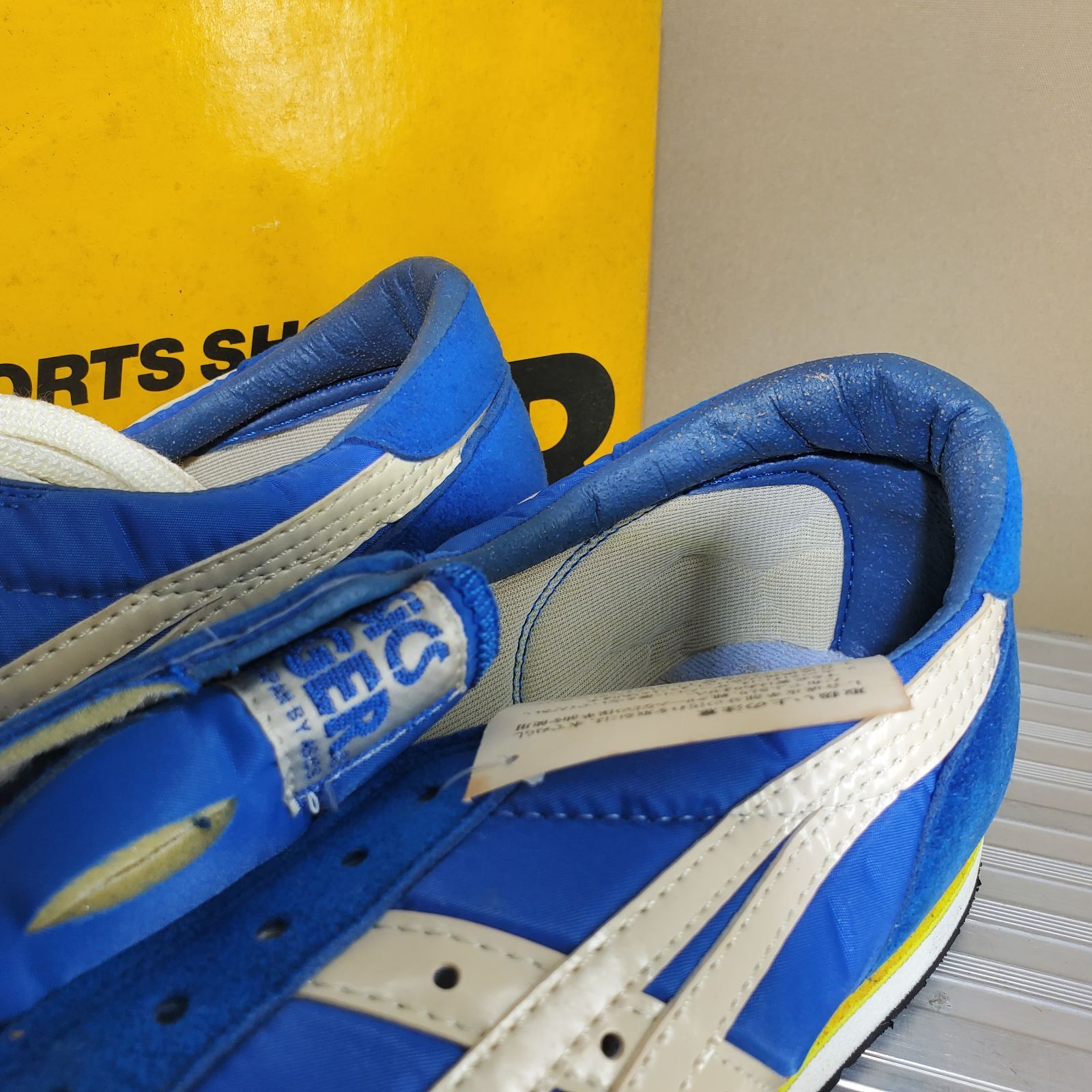 激レア！超希少！デッドストック！80sアシックスタイガー！サッカーシューズ 希少コレクターズアイテム！】【極上デッドストック！】1982 asics