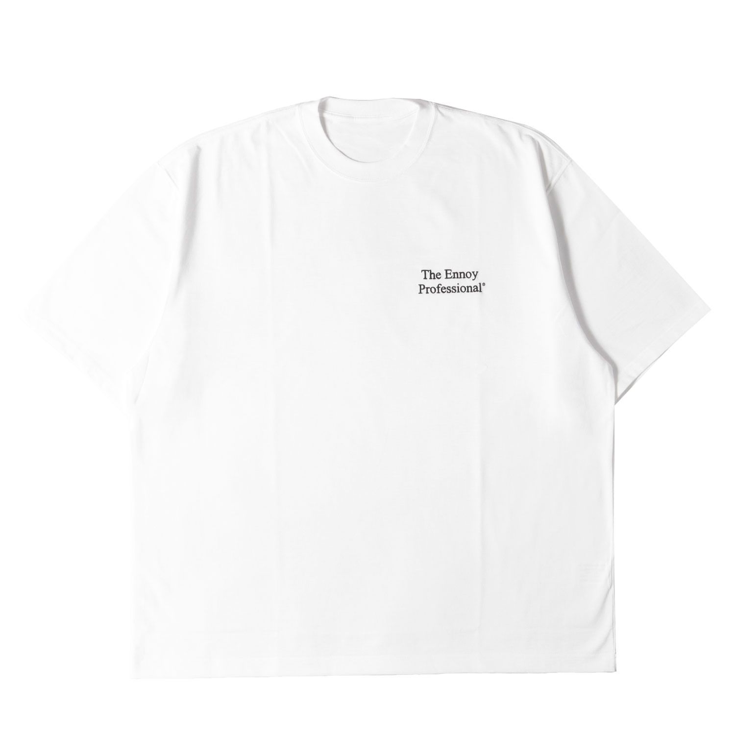 新品】ENNOY エンノイ Tシャツ サイズ:XL / 24SS ブランドロゴ刺繍 