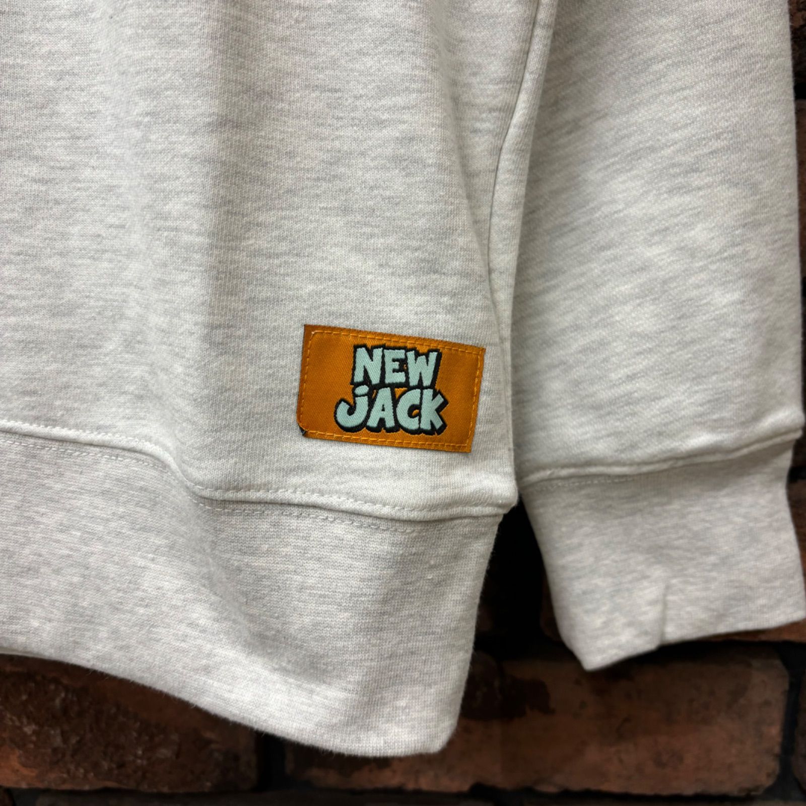 NEW JACK バックプリントトレーナー】ニュージャック スケート